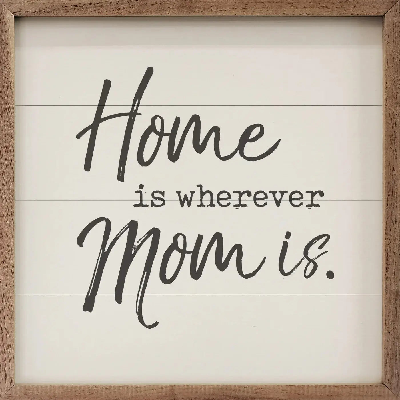 Home Is Wherever Mom Is | Wall Art
