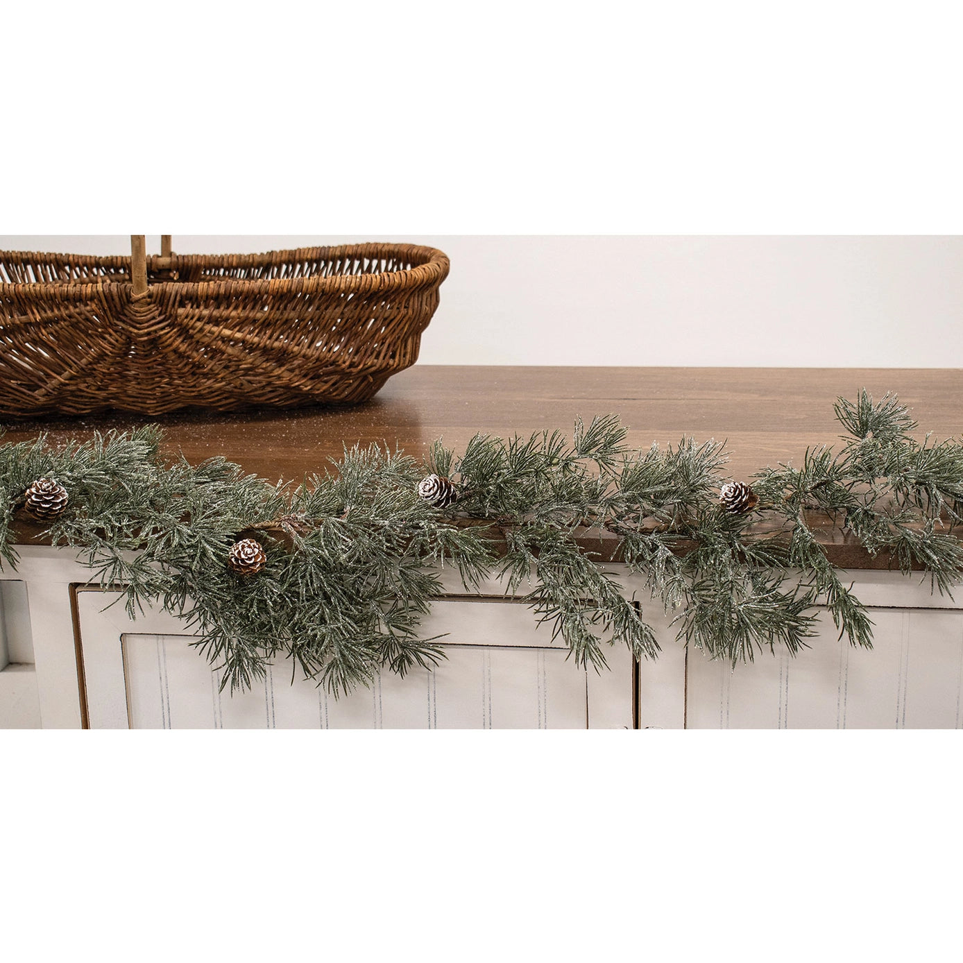 Iced Pine Garland | 5'