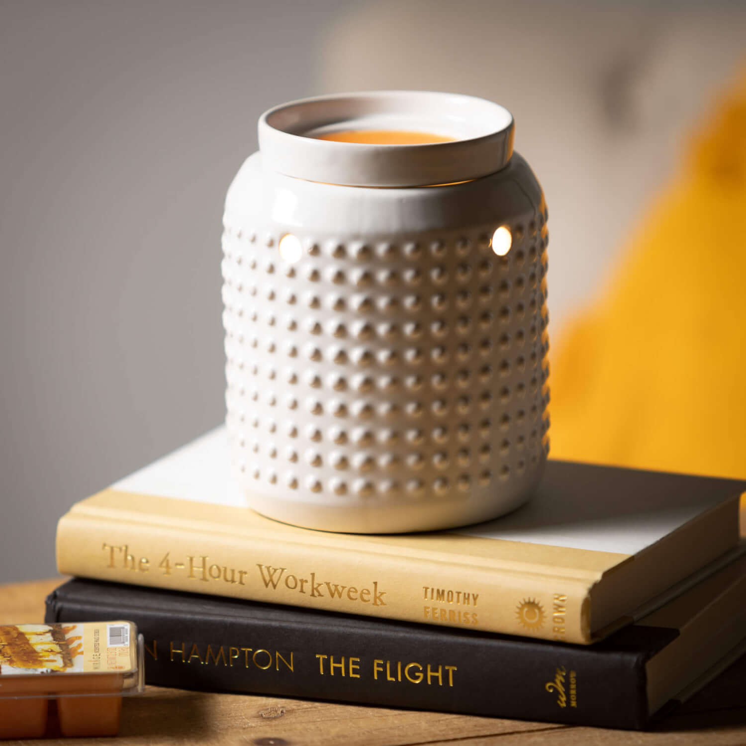 Ceramic Embossed Dots | Wax Warmer