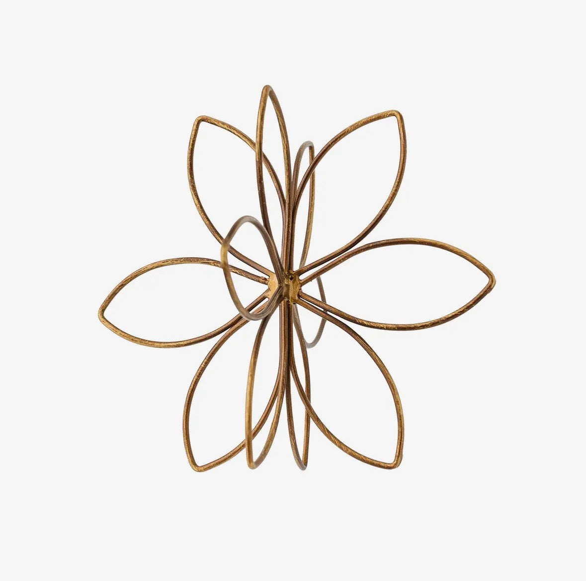 Bohdi Flower Metal Wire Decorative Accent