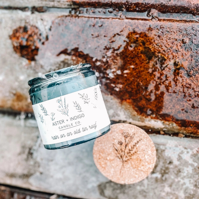 Rain on an Old Tin Roof | Soy Candle &amp; Wax Melts