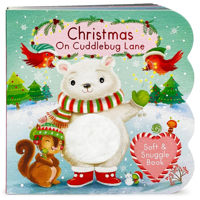 Christmas On Cuddlebug Lane | Touch & Feel Board Book