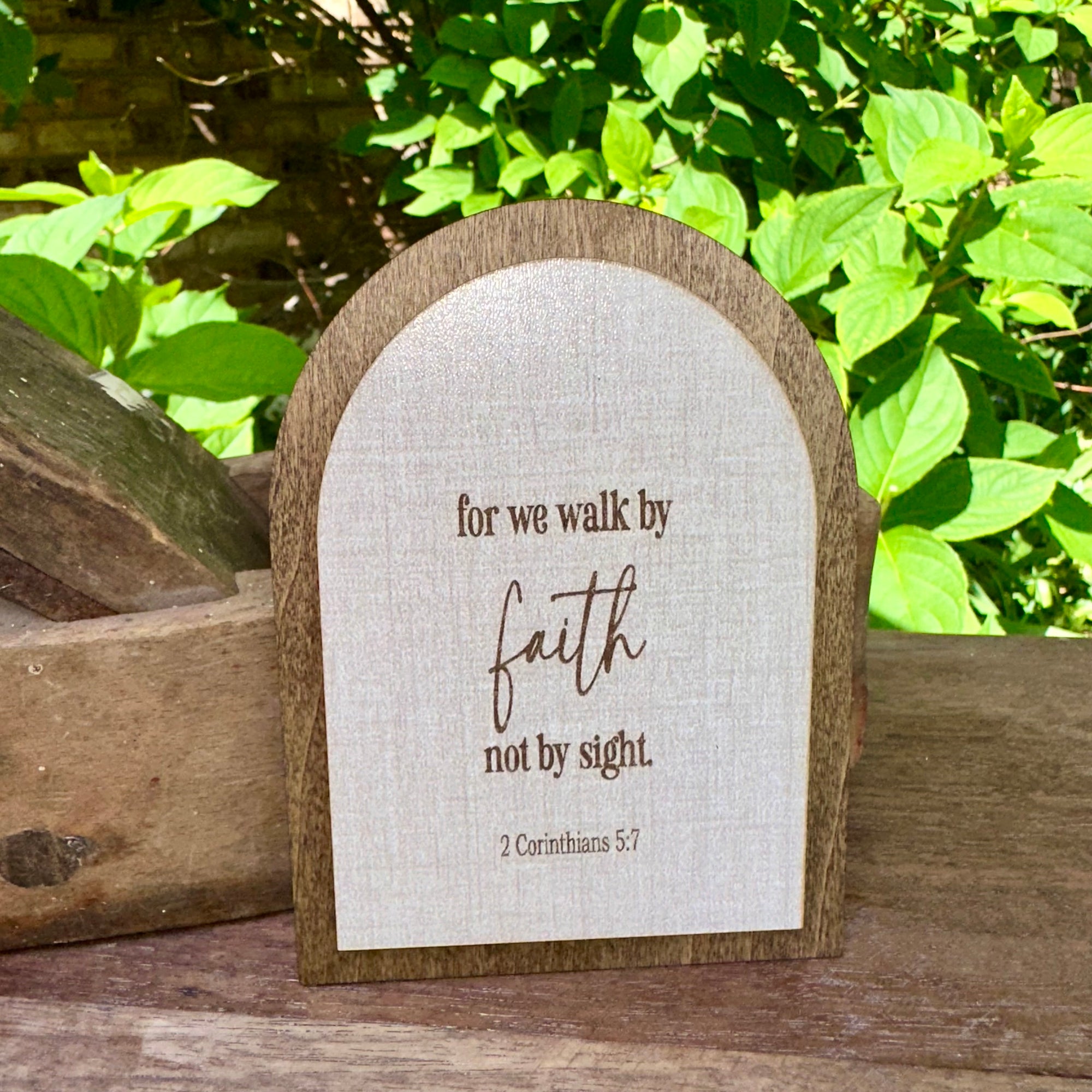 Walking by Faith | Companion Sign