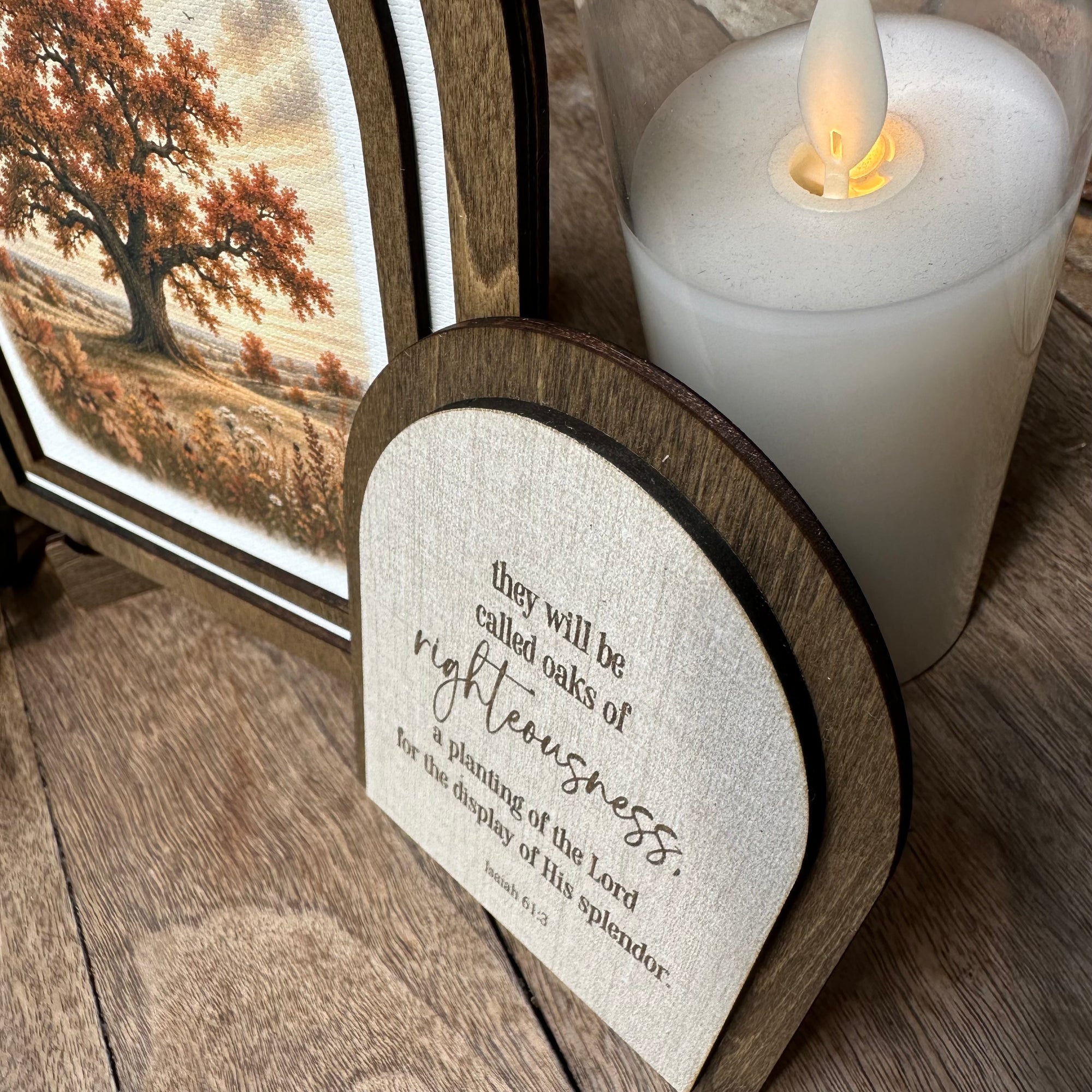 Autumn Oaks of Righteousness | Coordinating Set