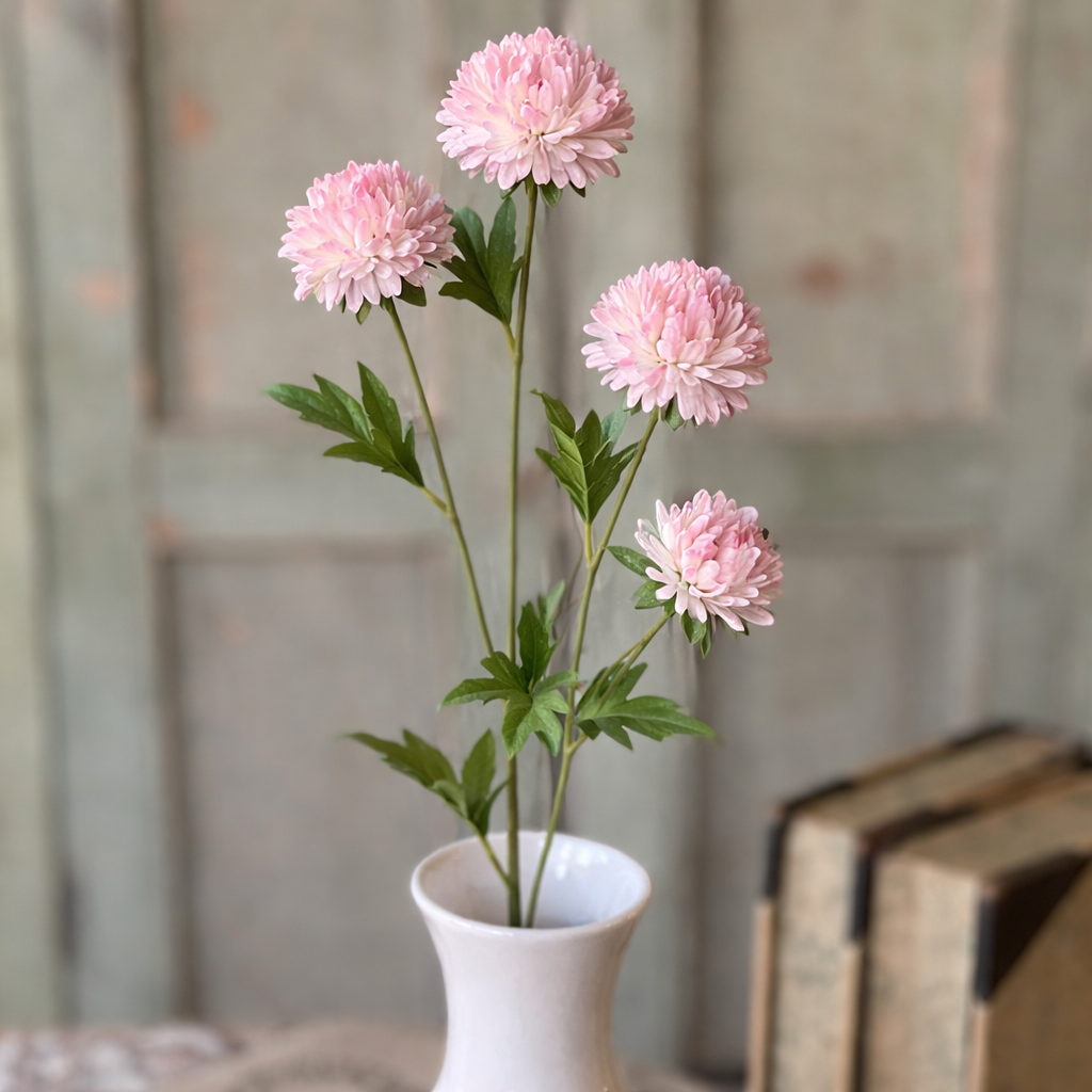 Miriam Mums Pom Flowers | 18" | Sorbet Pink