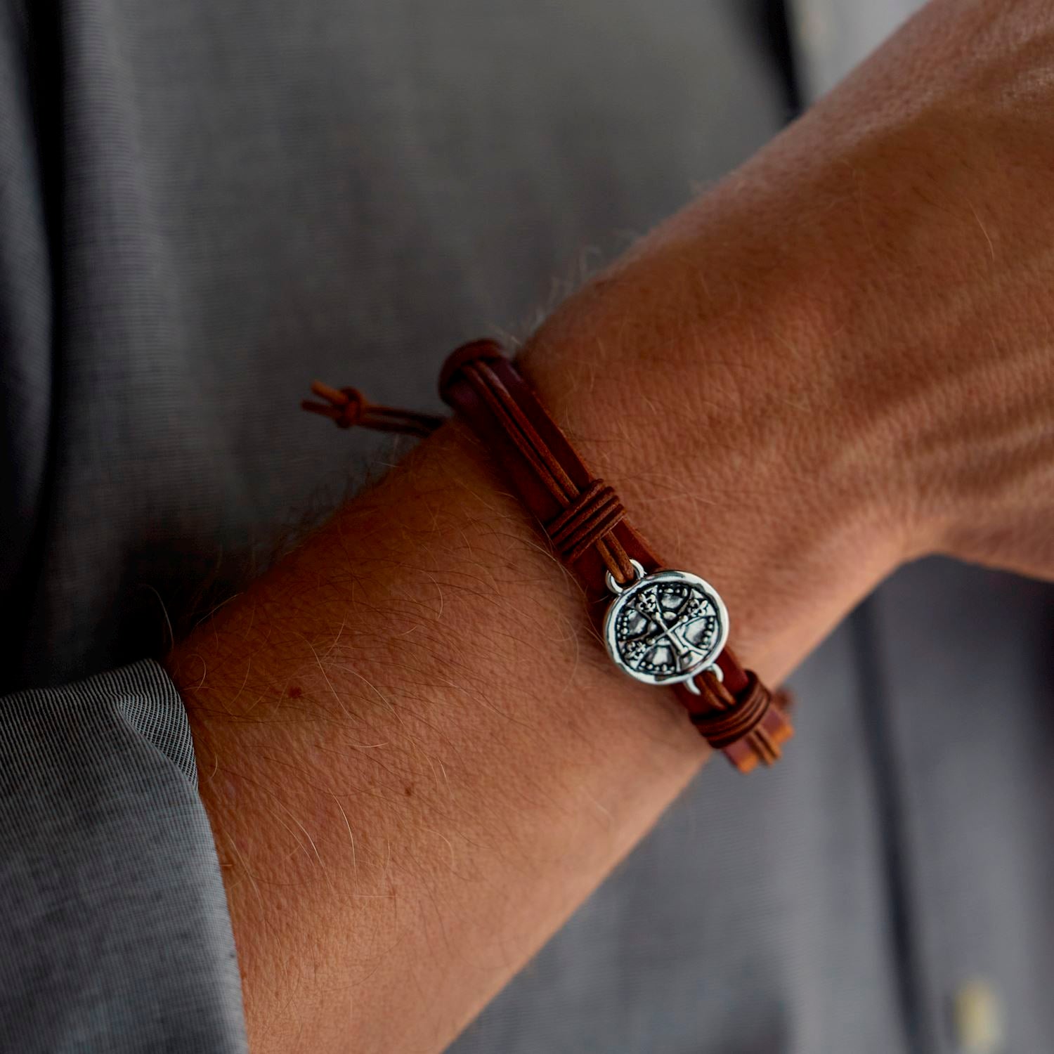 Cross Bracelet | Men's | Wrapped in Prayer