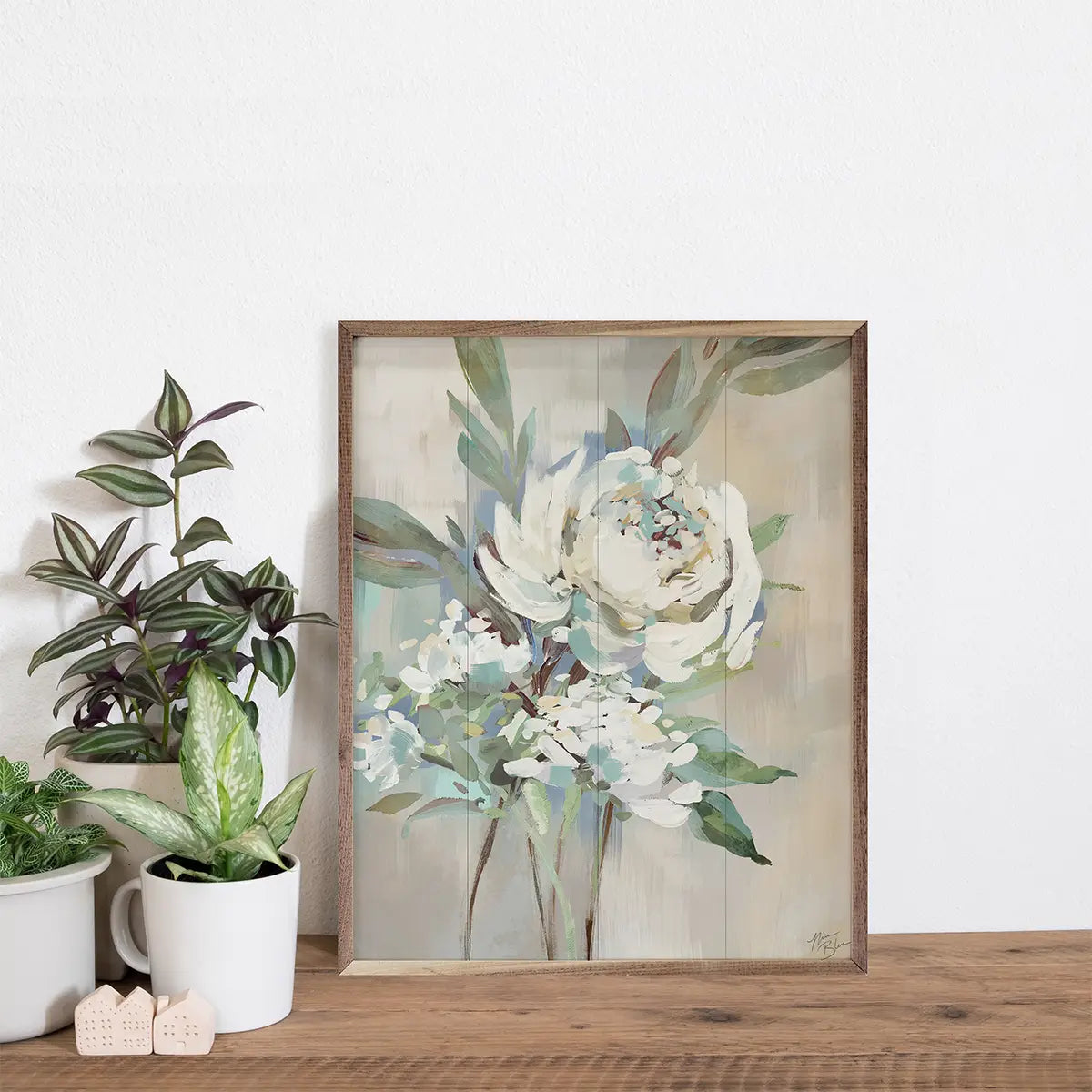 Beautiful Blue Florals | Wall Art