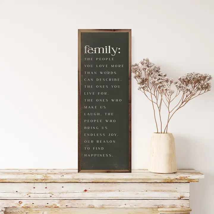 Family | Green | Wall Art