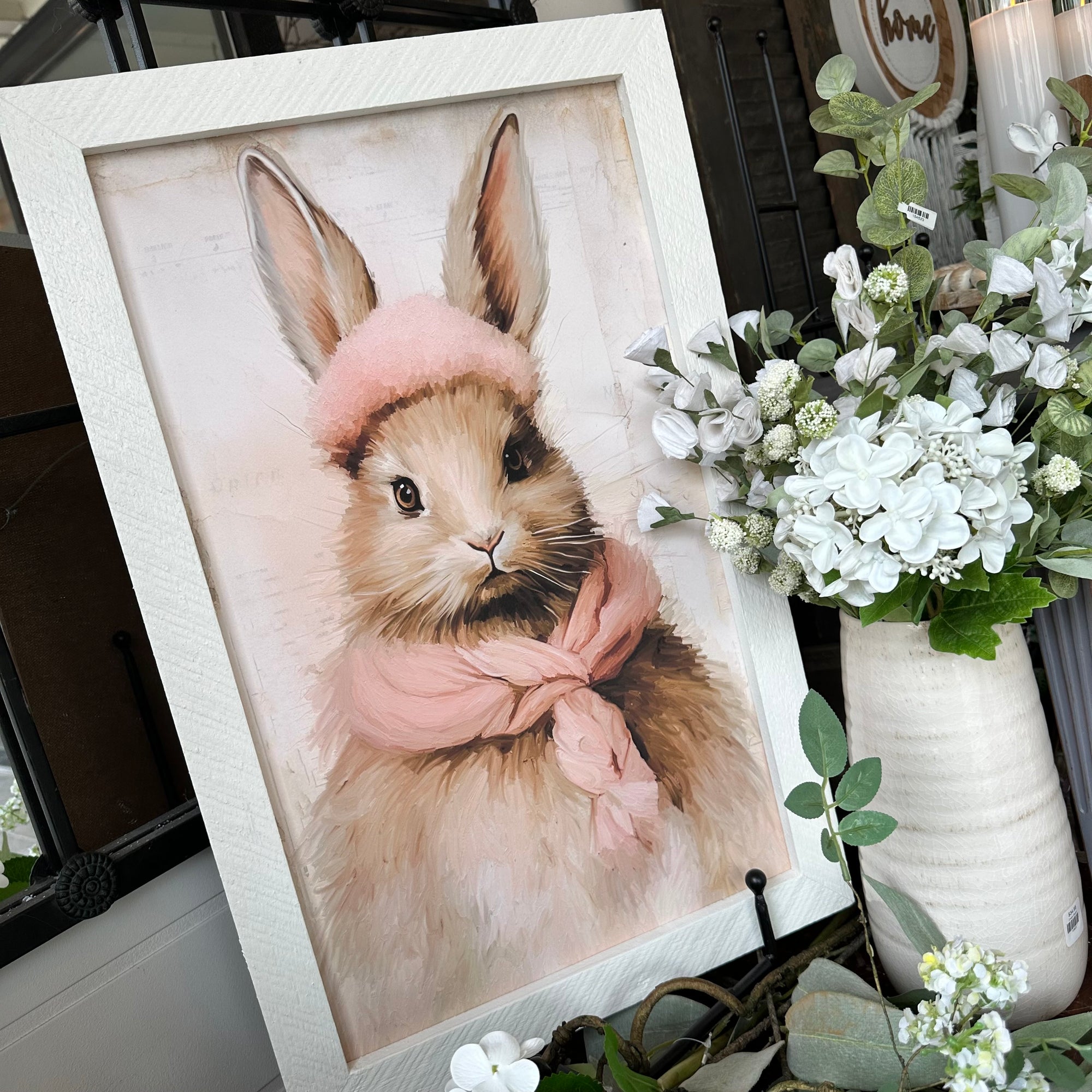 Mrs. Hopps | Rustic Frame | Wall Art