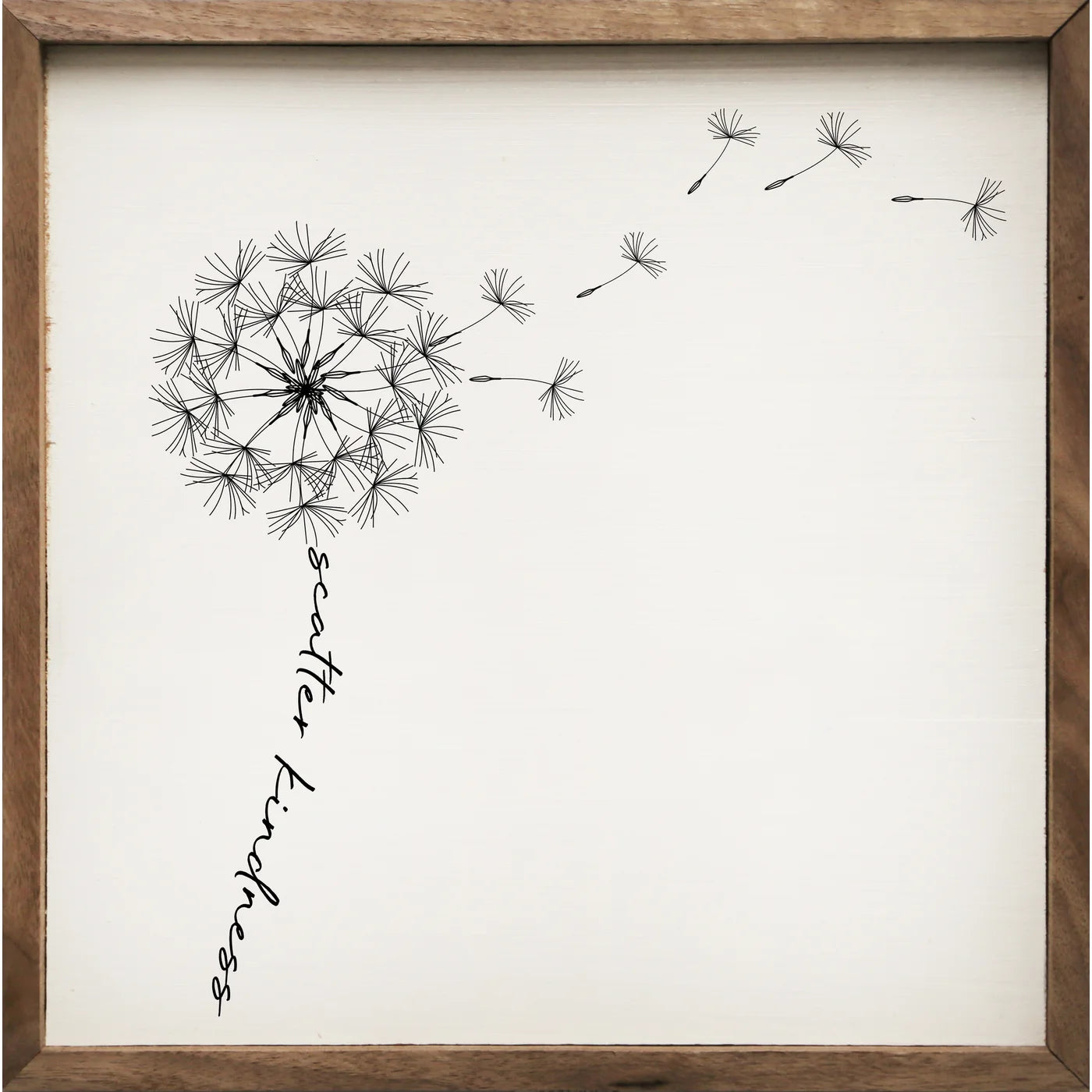Scatter Kindness Dandelion | Wall Art