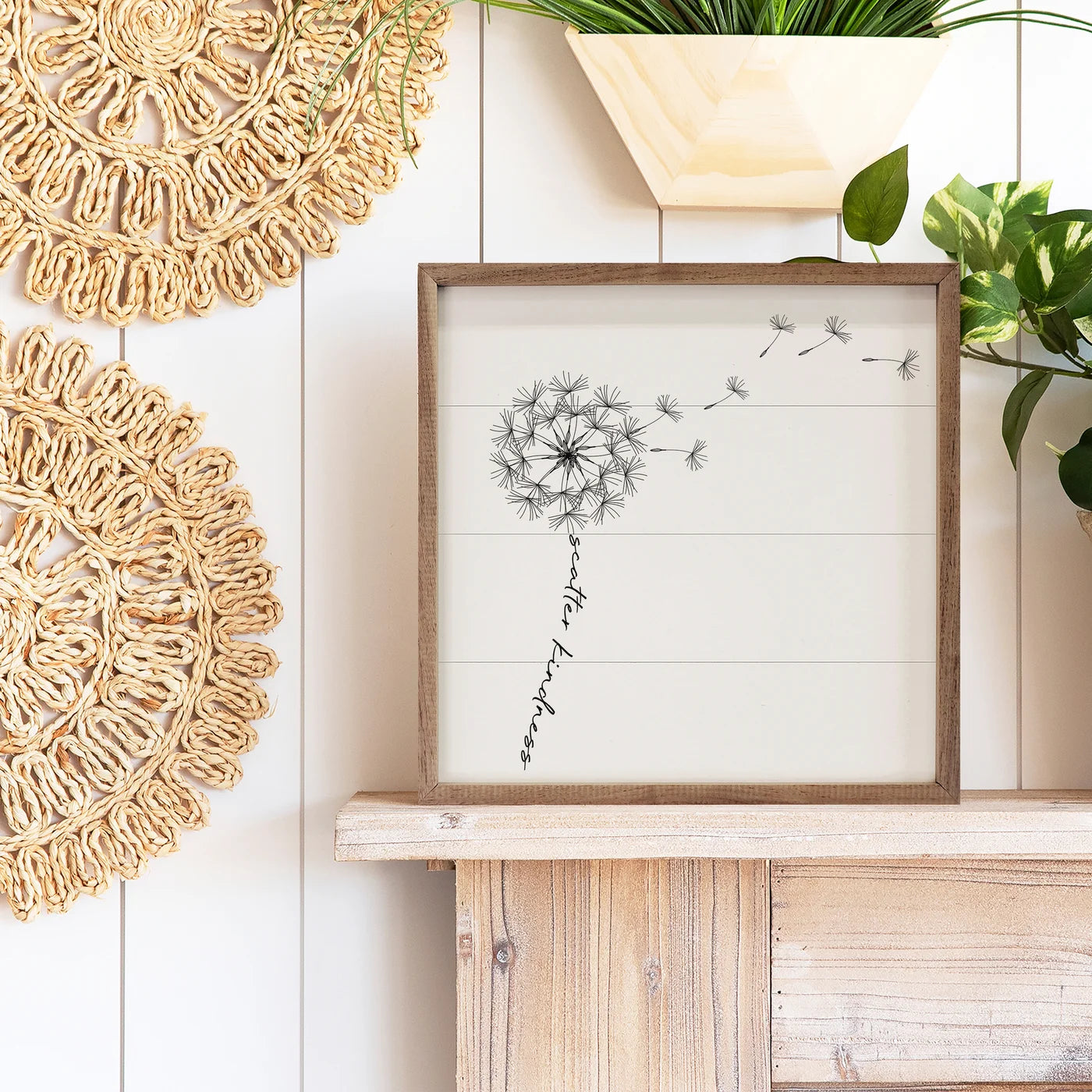 Scatter Kindness Dandelion | Wall Art