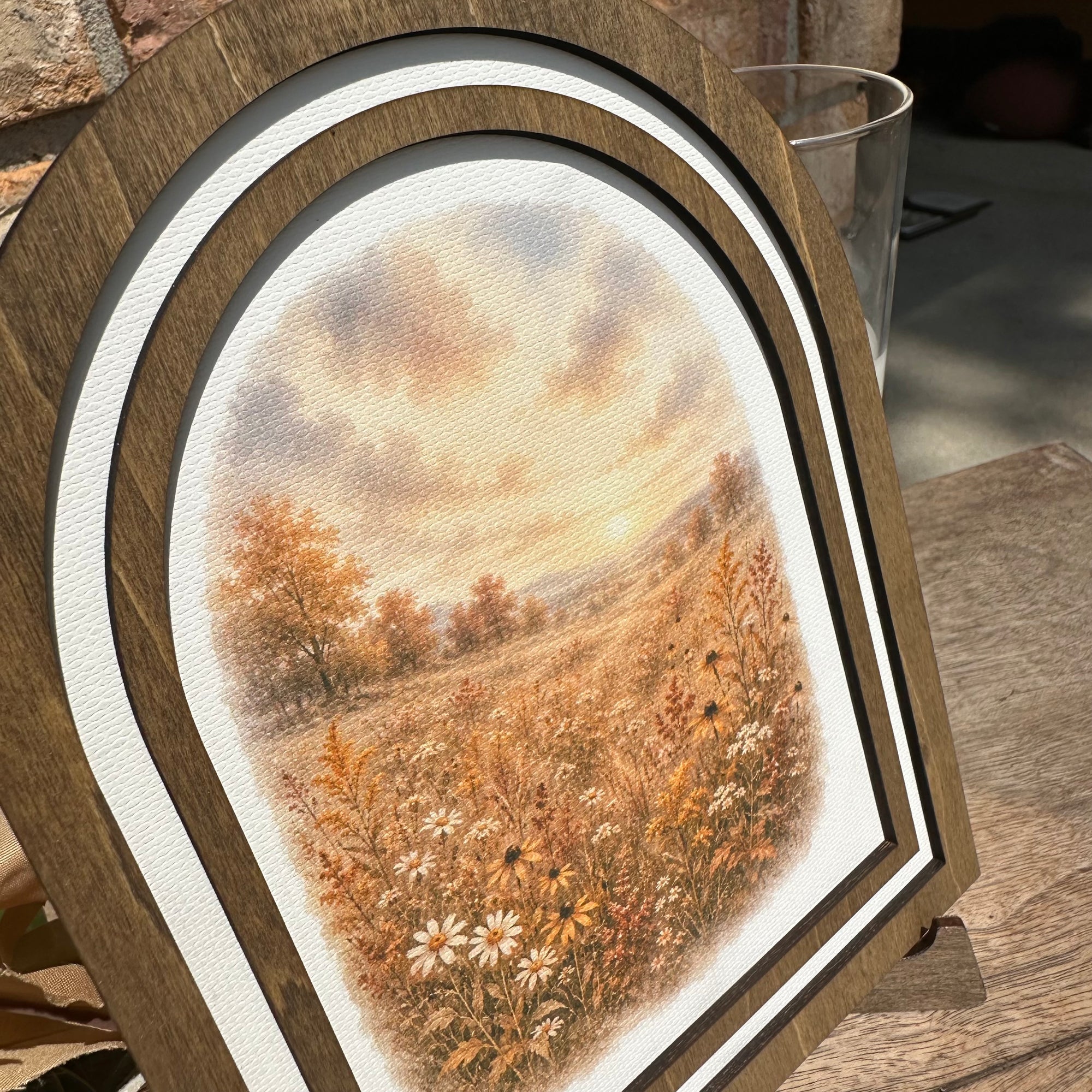 Autumn Wildflower Meadow | Canvas Artwork