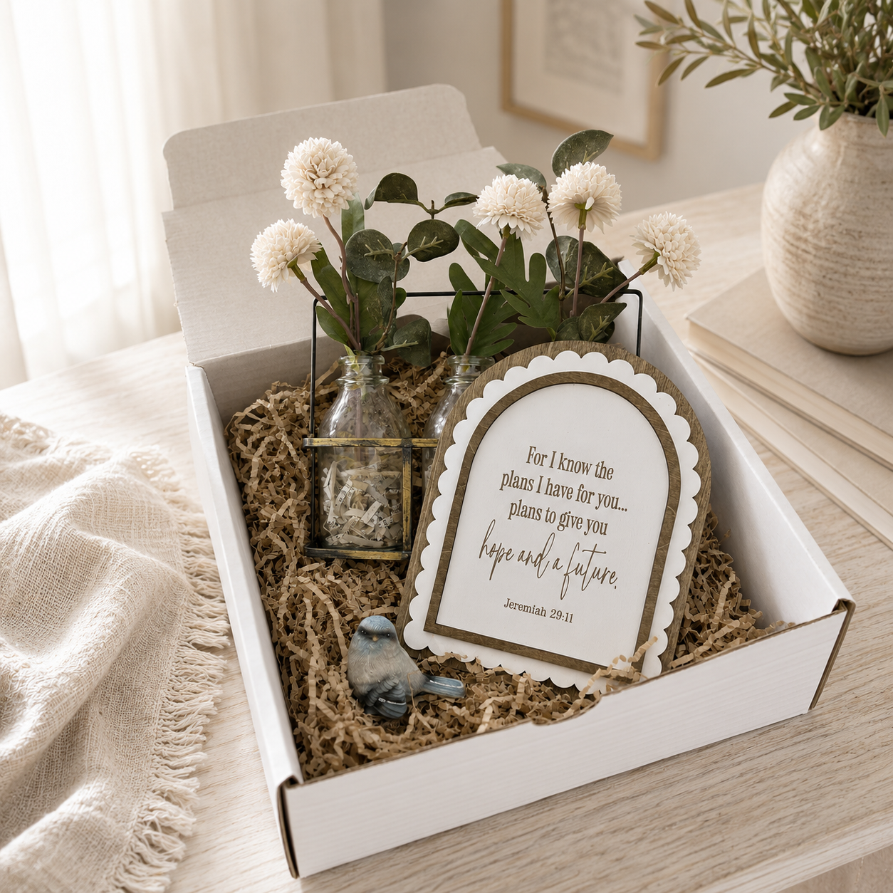 Jeremiah 29:11 Arch Sign | Hope and a Future Christian Gift