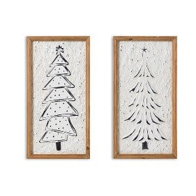 Holiday Tree Wall Art | 15.75"