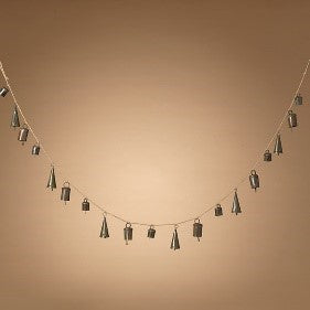Rustic Bell Garland | 5'