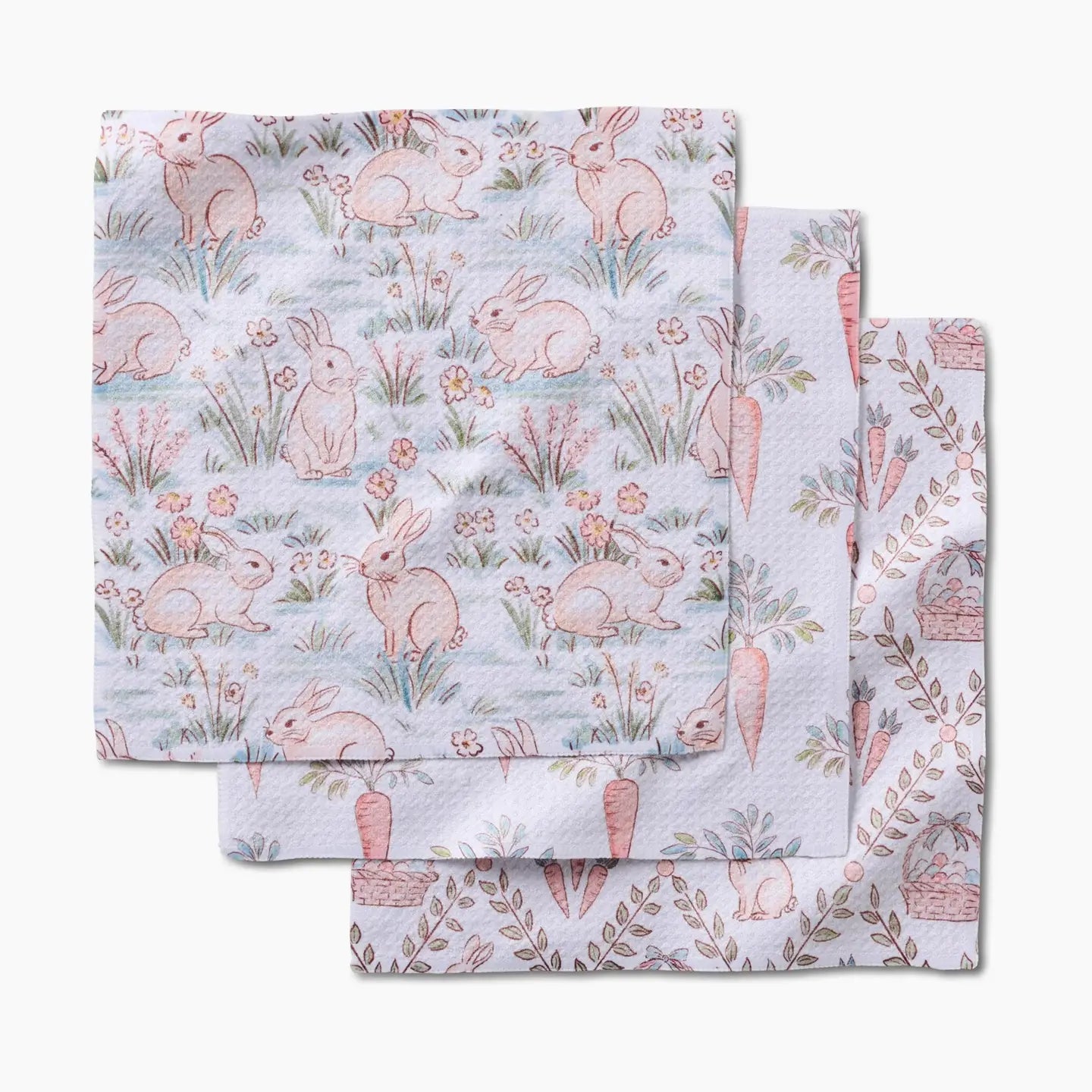 Geometry Kitchen Dishcloth | Carrots