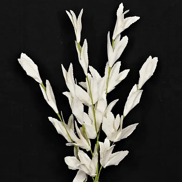 Leaves Spray | White | 16-22"