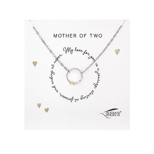 Many Hearts Necklace | Mother of One, Two, Three, Four
