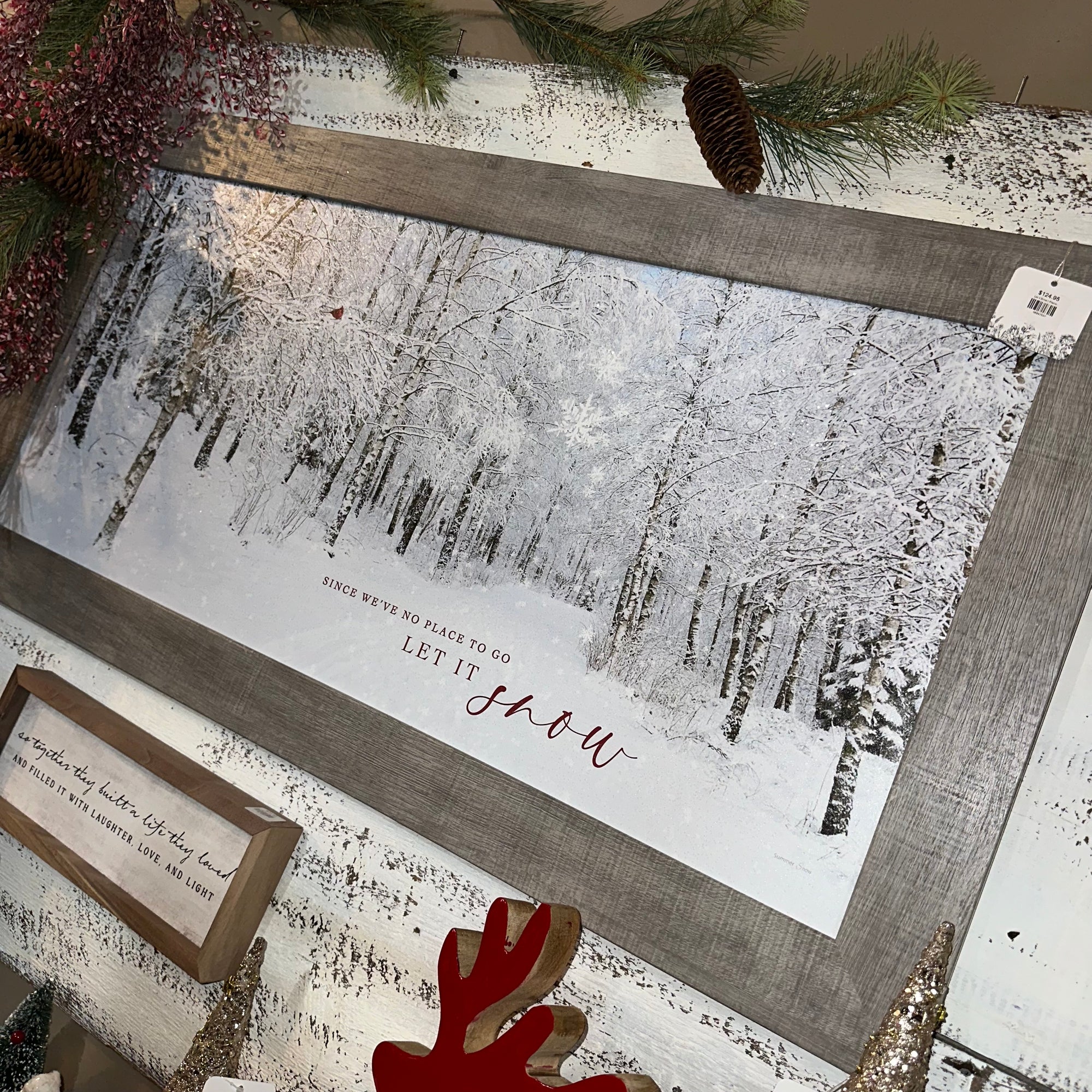 Let it Snow | Framed Wall Art