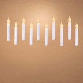 Floating Candles | White | Set of 10