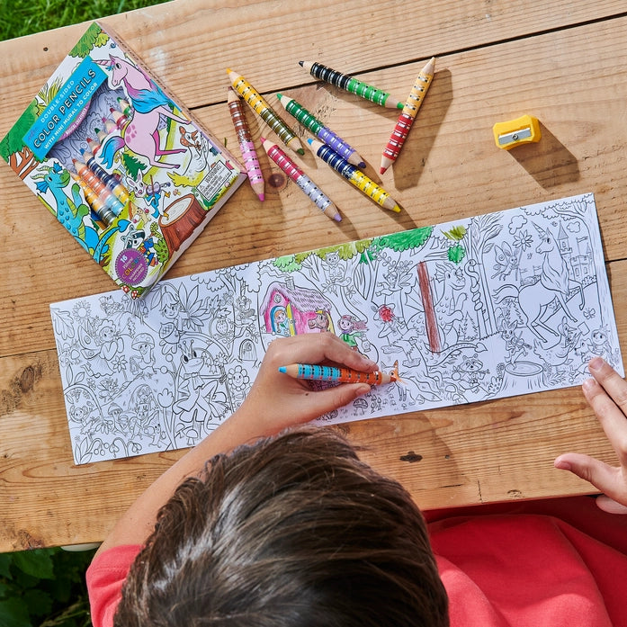 Biggie Pencils with Mini Mural Bundle | Magical Creatures