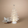 Lighted Tree Spinning Snow Globe | Battery Operated