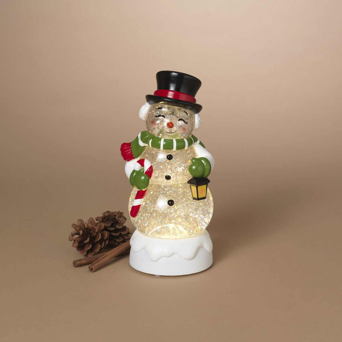Snowman Spinning Snow Globe | Battery Operated