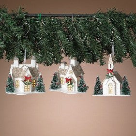 Lighted Sugar House | 5"