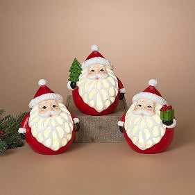 Santa Luminary | Lighted