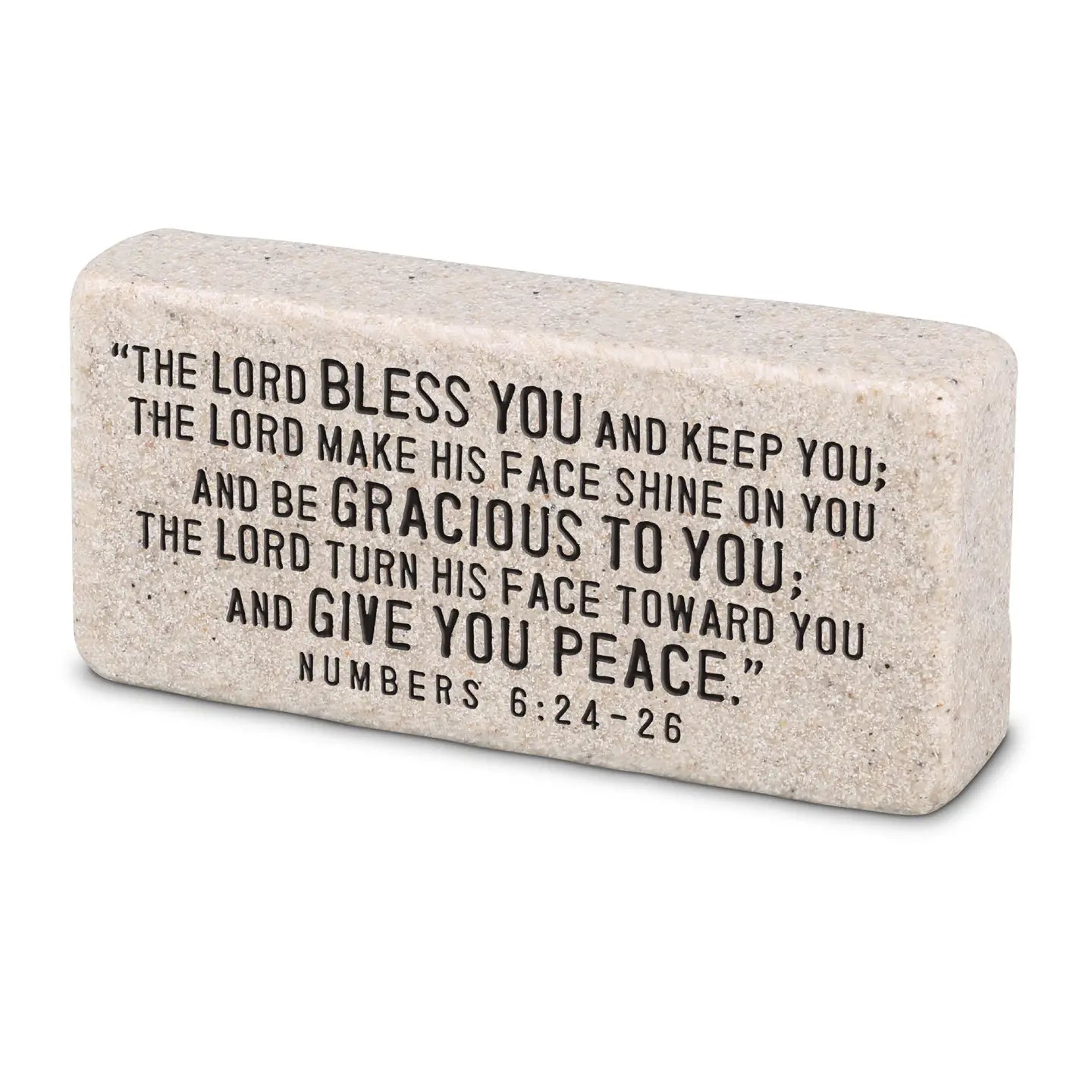 The Lord Bless You and Keep You | Scripture Stone Block