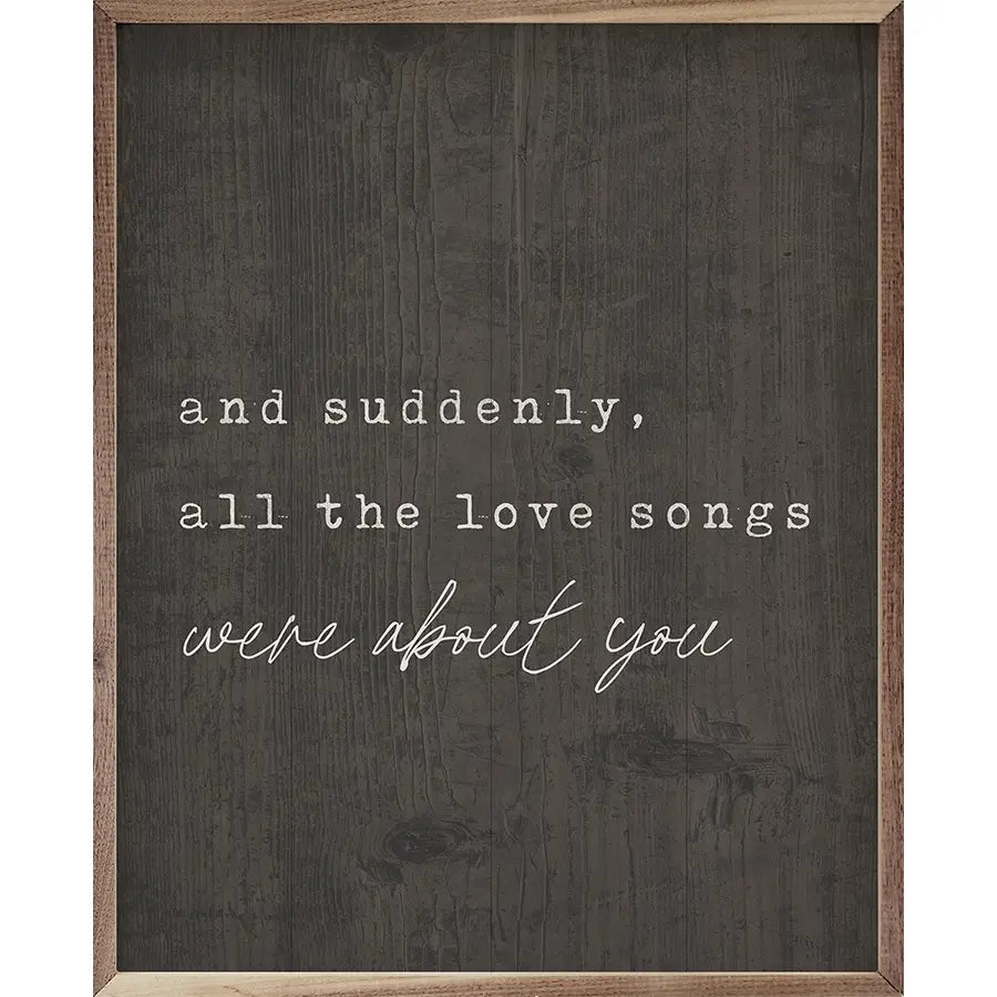 Love Songs | Wall Art
