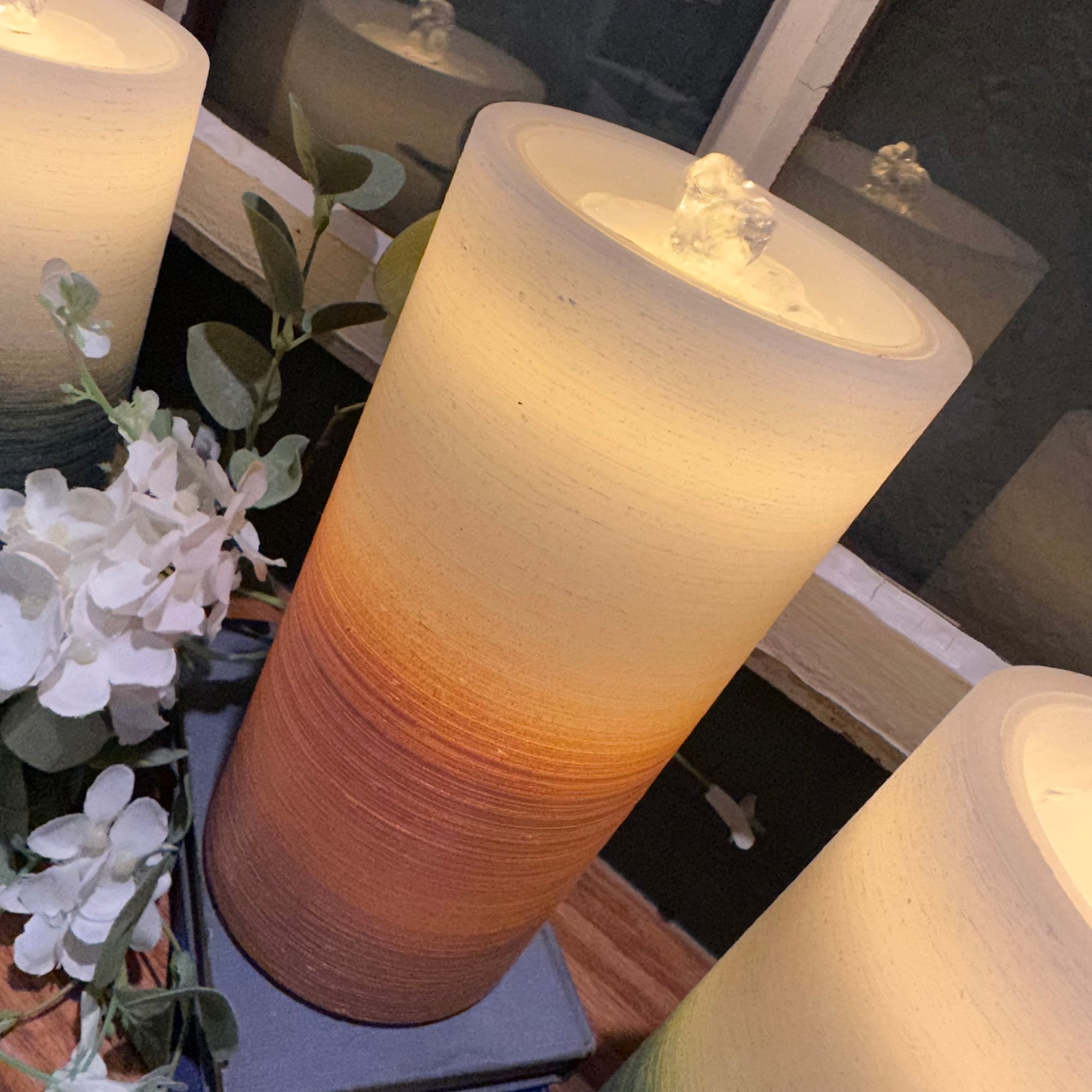 Candle Fountain | Ombre Colors