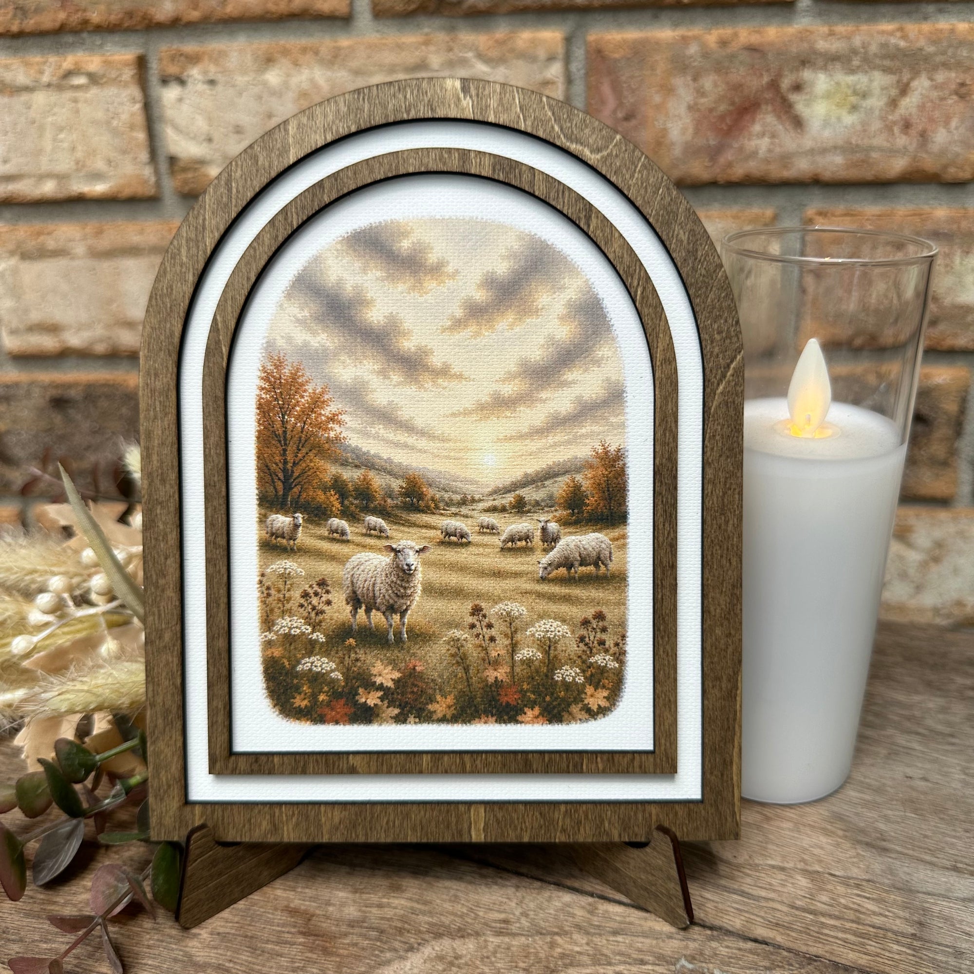 Autumn Shepherd's Meadow | Canvas Artwork