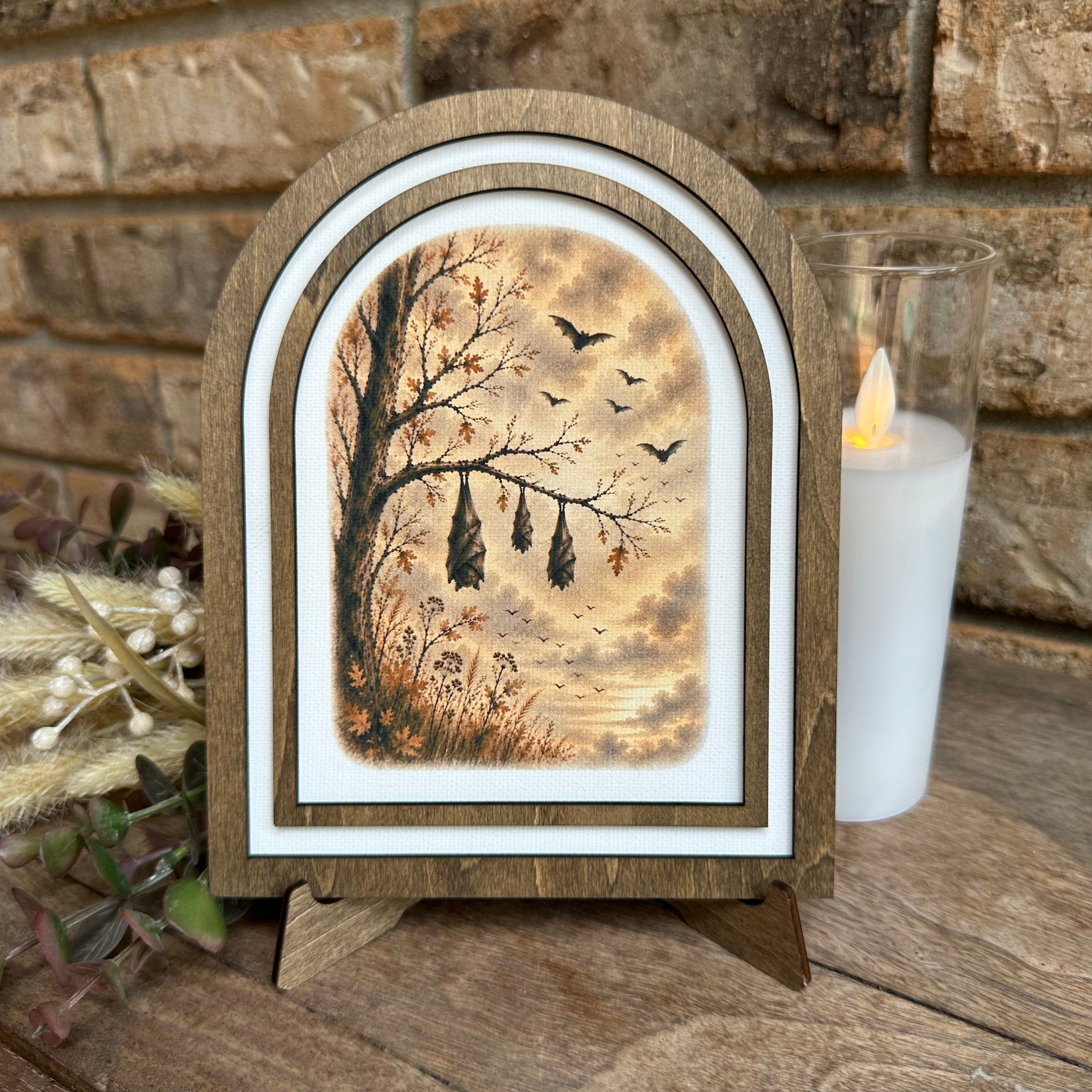 Twilight Bats | Canvas Artwork