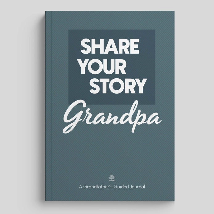 Share Your Story Grandpa | Guided Journal For Grandfathers