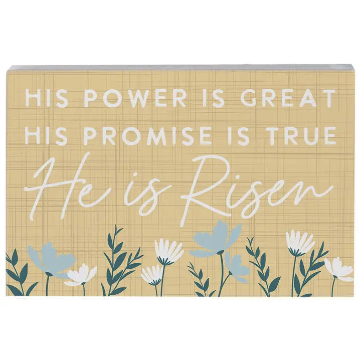 He Is Risen | Wood Sitter