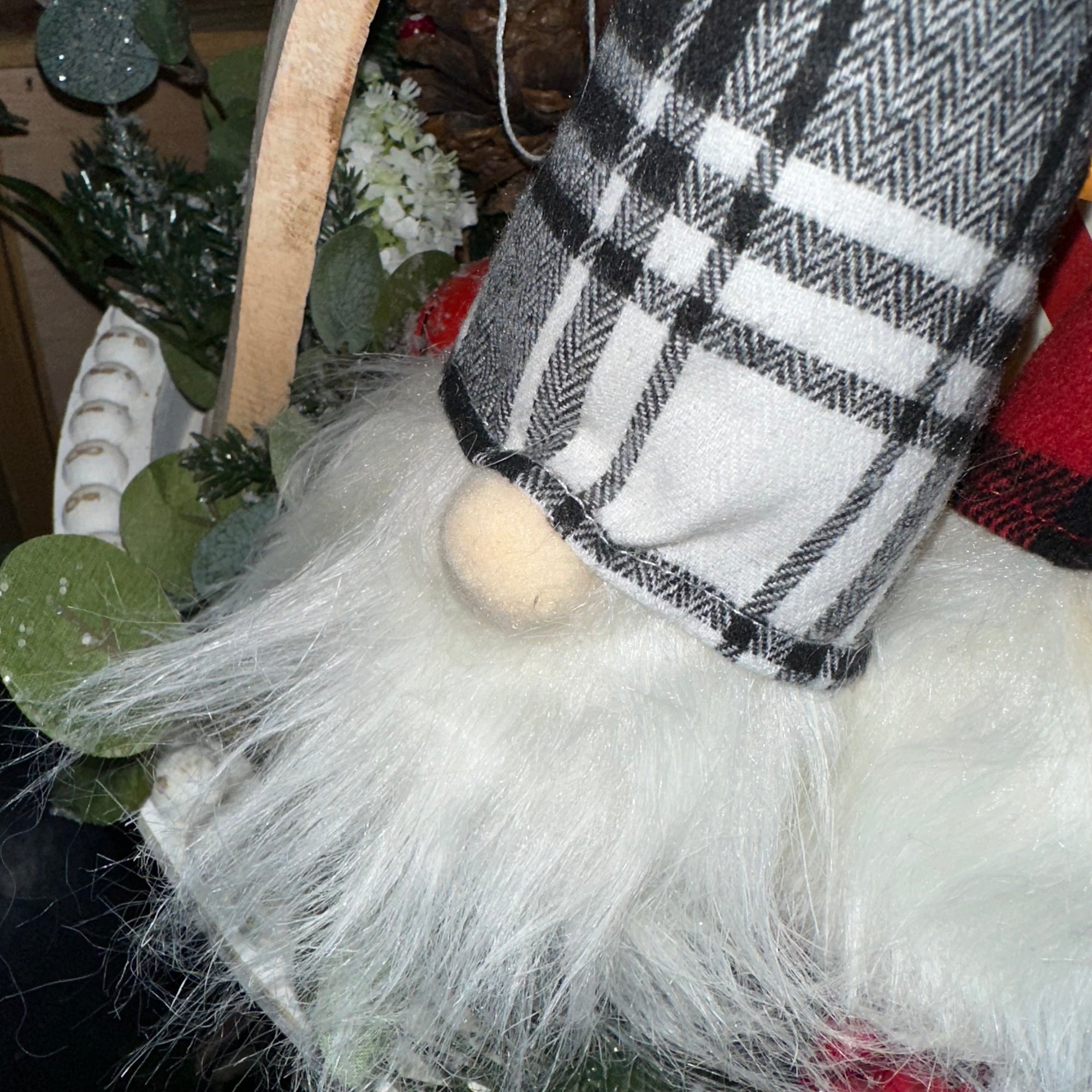 Buffalo Check Gnome | Lighted