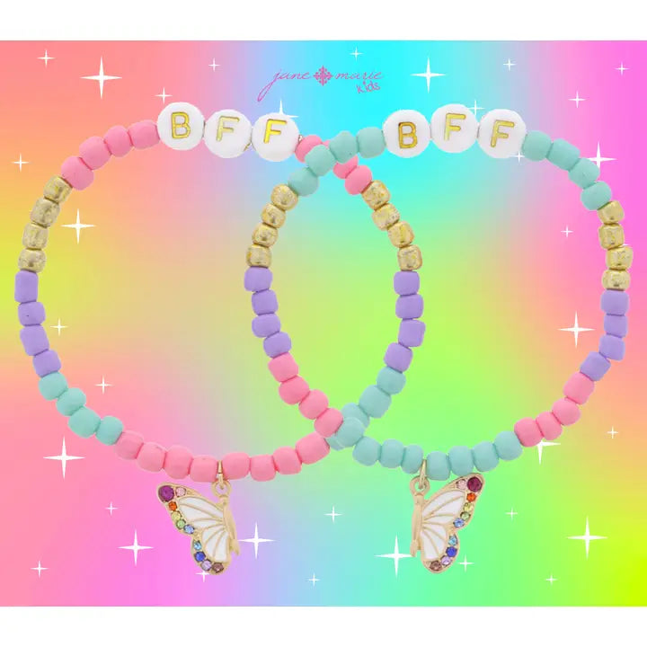 Butterfly BFF Matching Set of Bracelets | Child's
