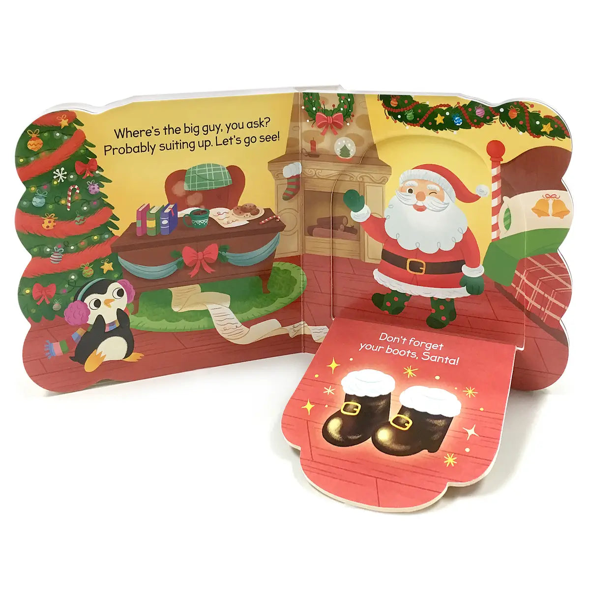 Santa's Workshop | Lift-a-Flap Board Book