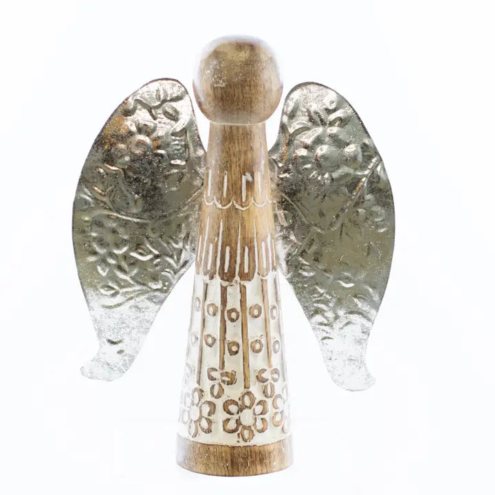 Boho Carved Angel