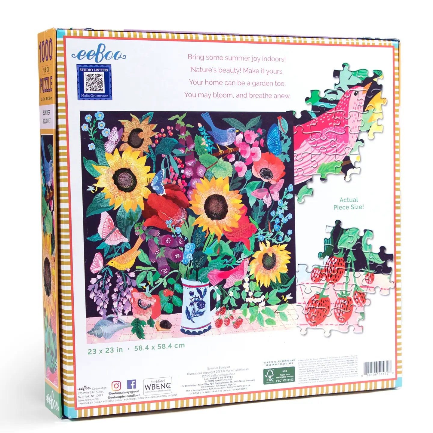 Summer Bouquet | 1000 Piece Puzzle