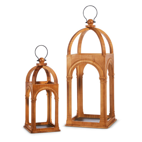 Arched Wood Lantern