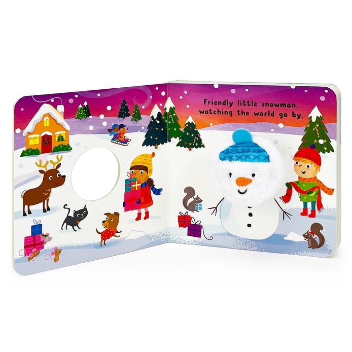 Friendly Little Snowman | Puppet Board Book