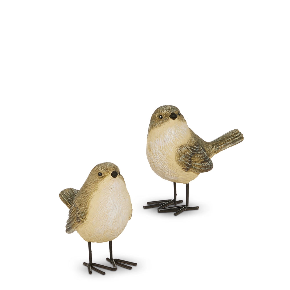 Wren Bird | Metal Legs