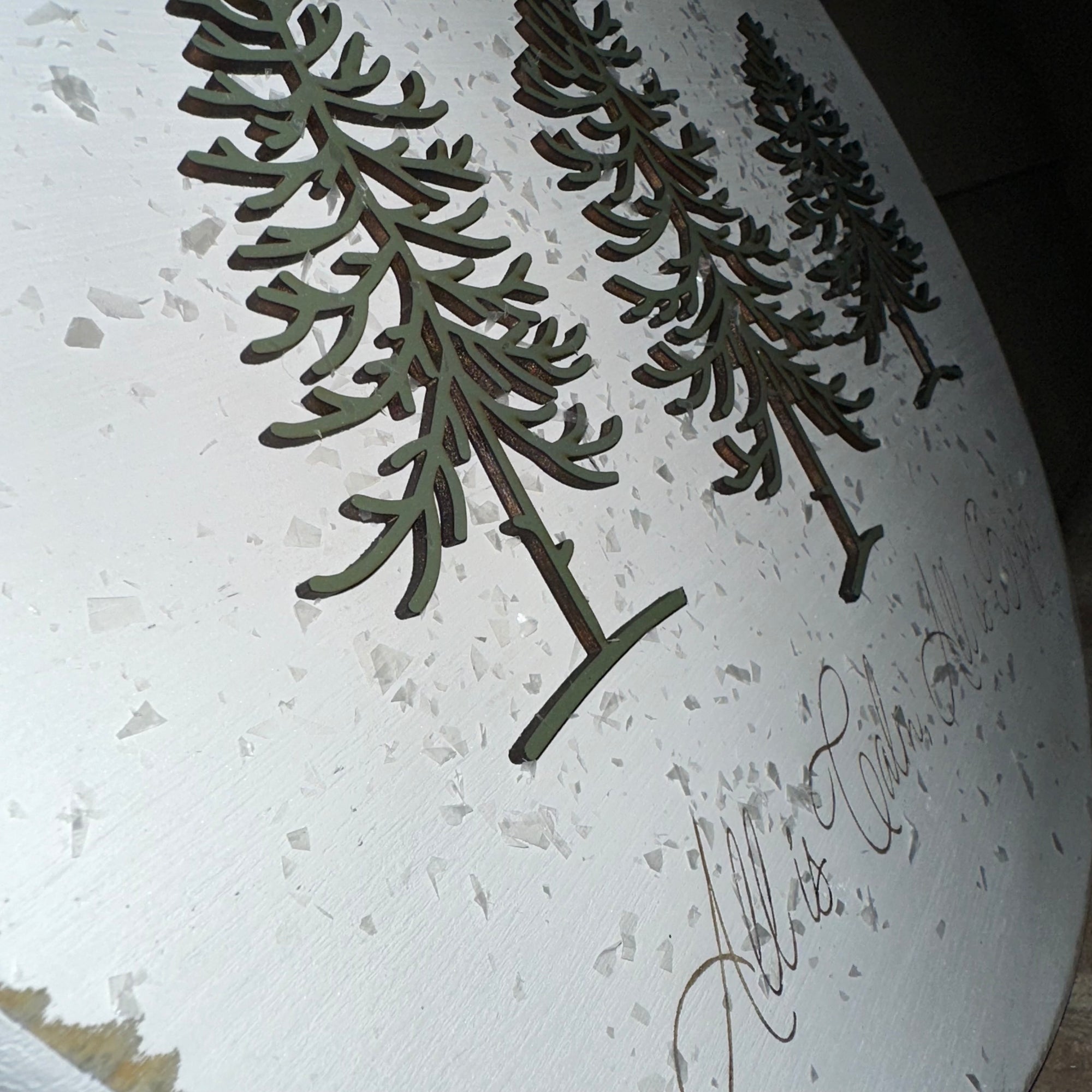 All is Calm, All is Bright | 15" Handmade Sign