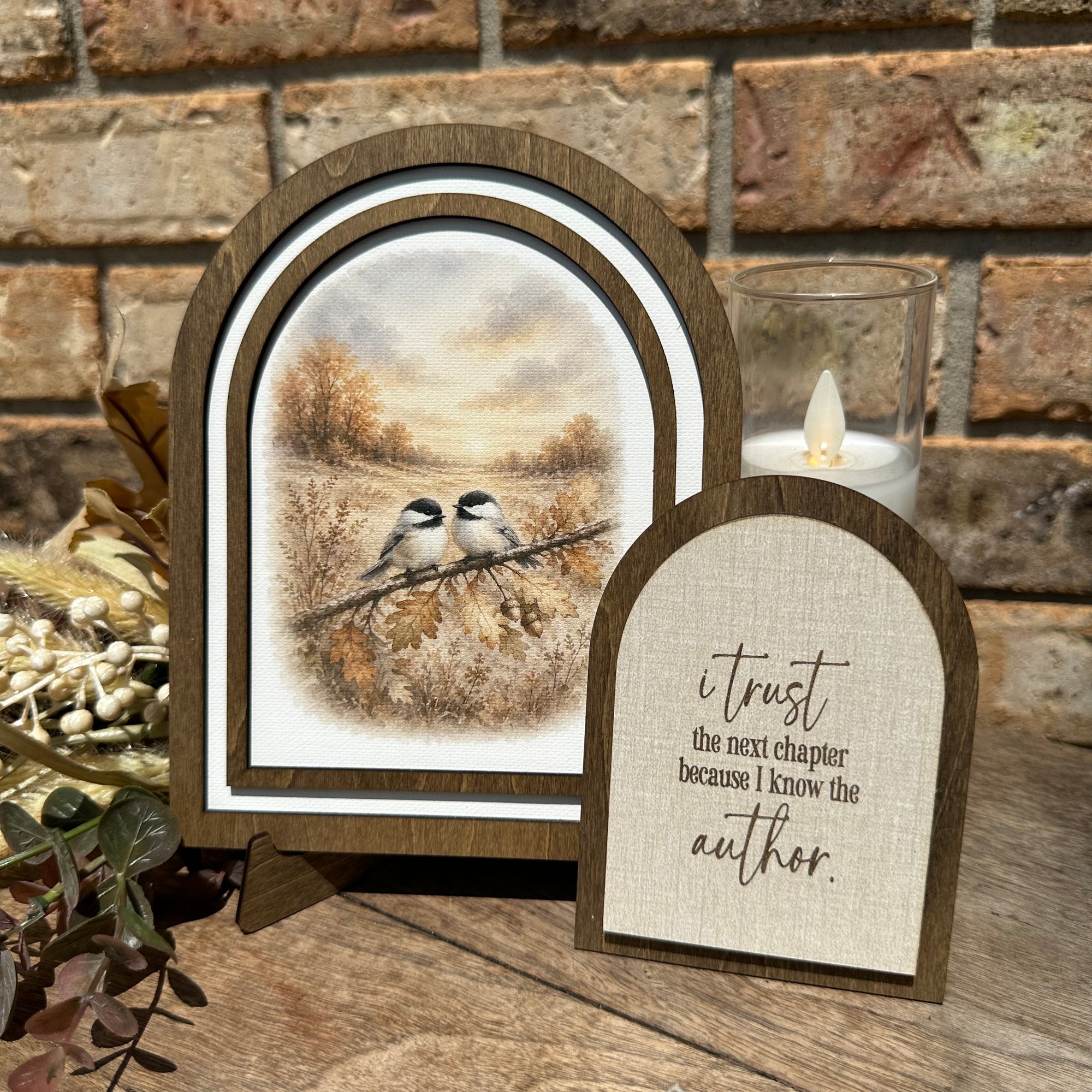 Autumn Chickadees | Coordinating Set