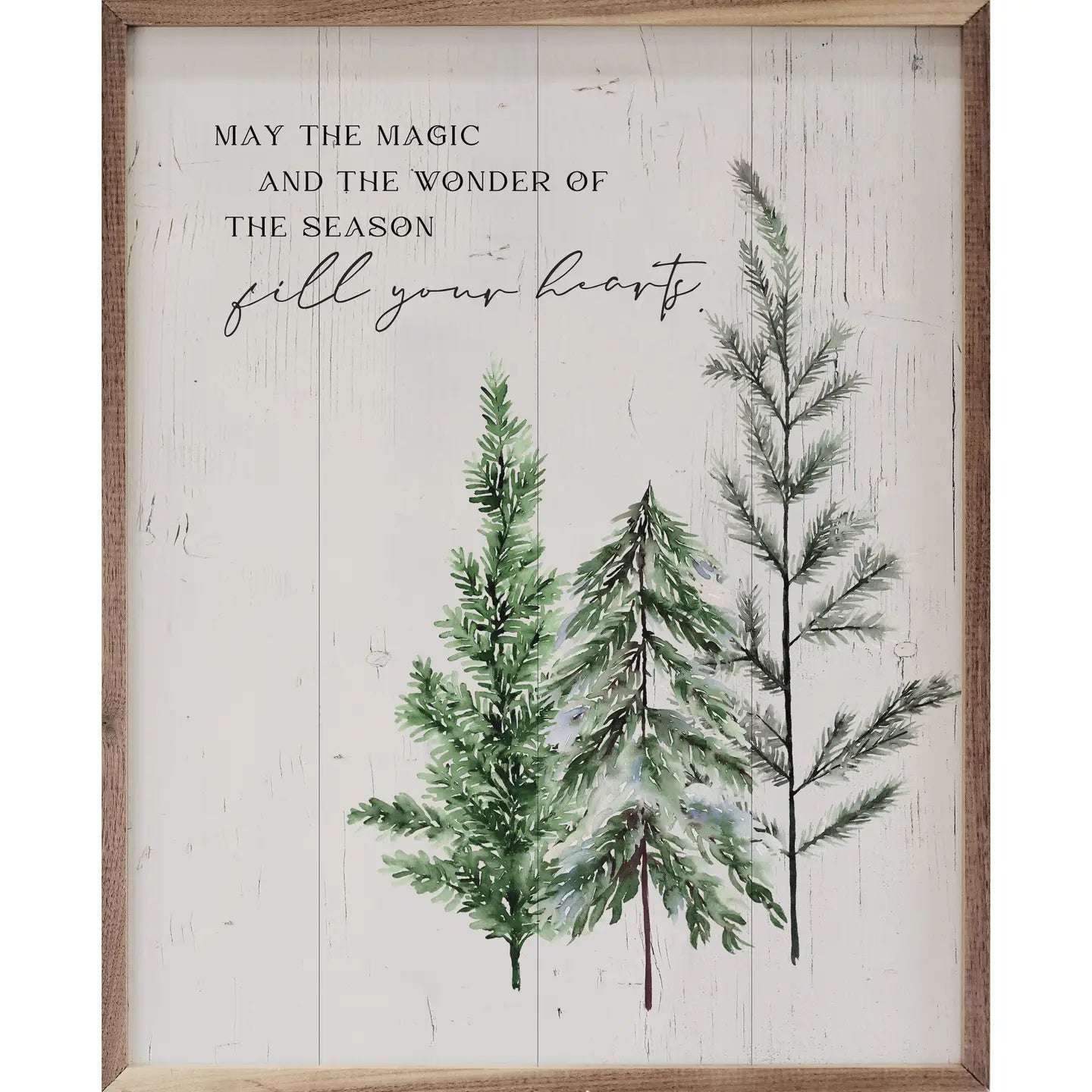 May the Magic & Wonder of the Season Fill Your Hearts | Wall Art