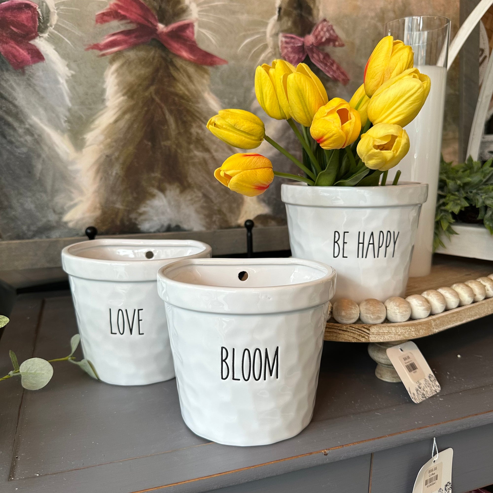 Sentiment Wall Planter | Ceramic