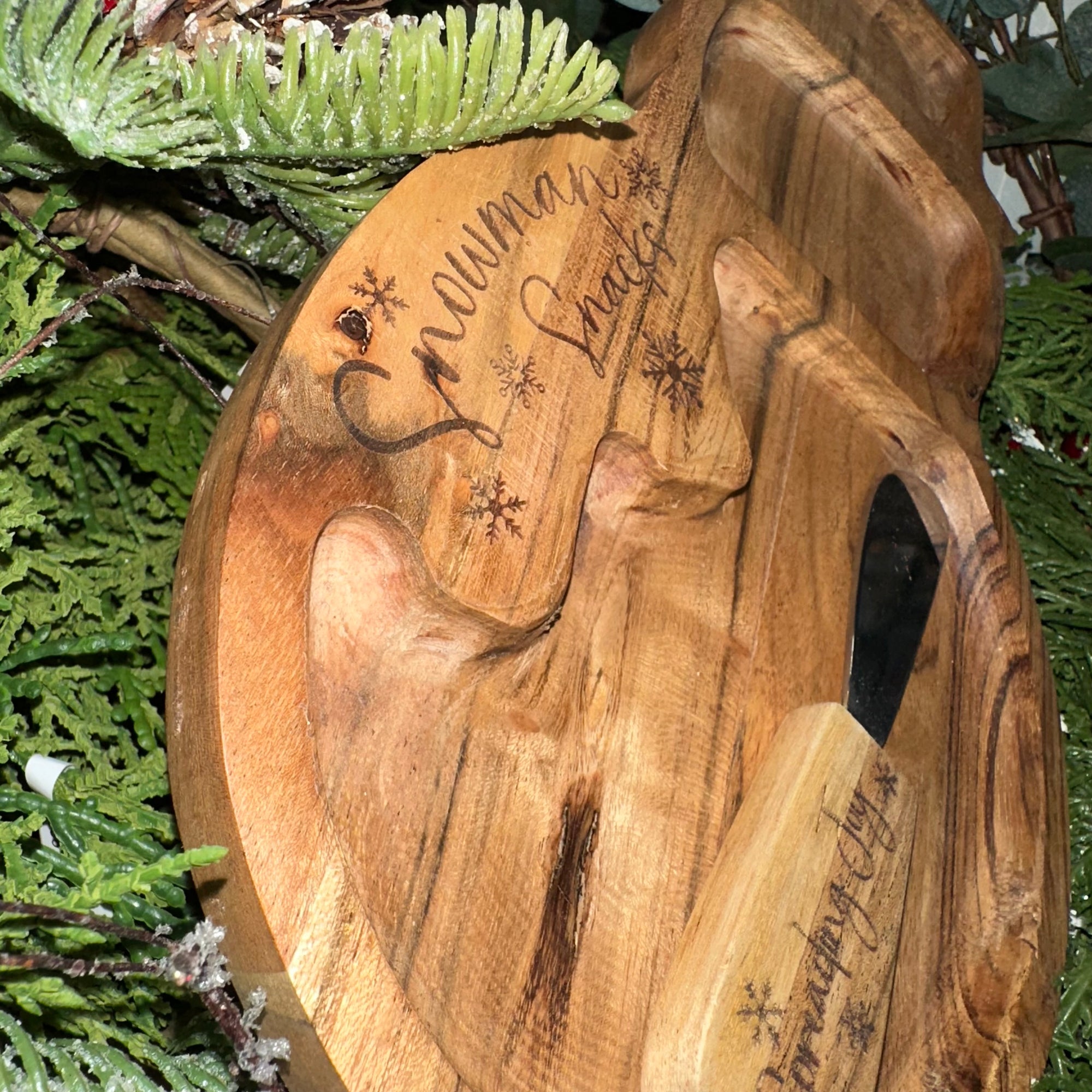 Snowman Treat Tray | Snowman Snacks