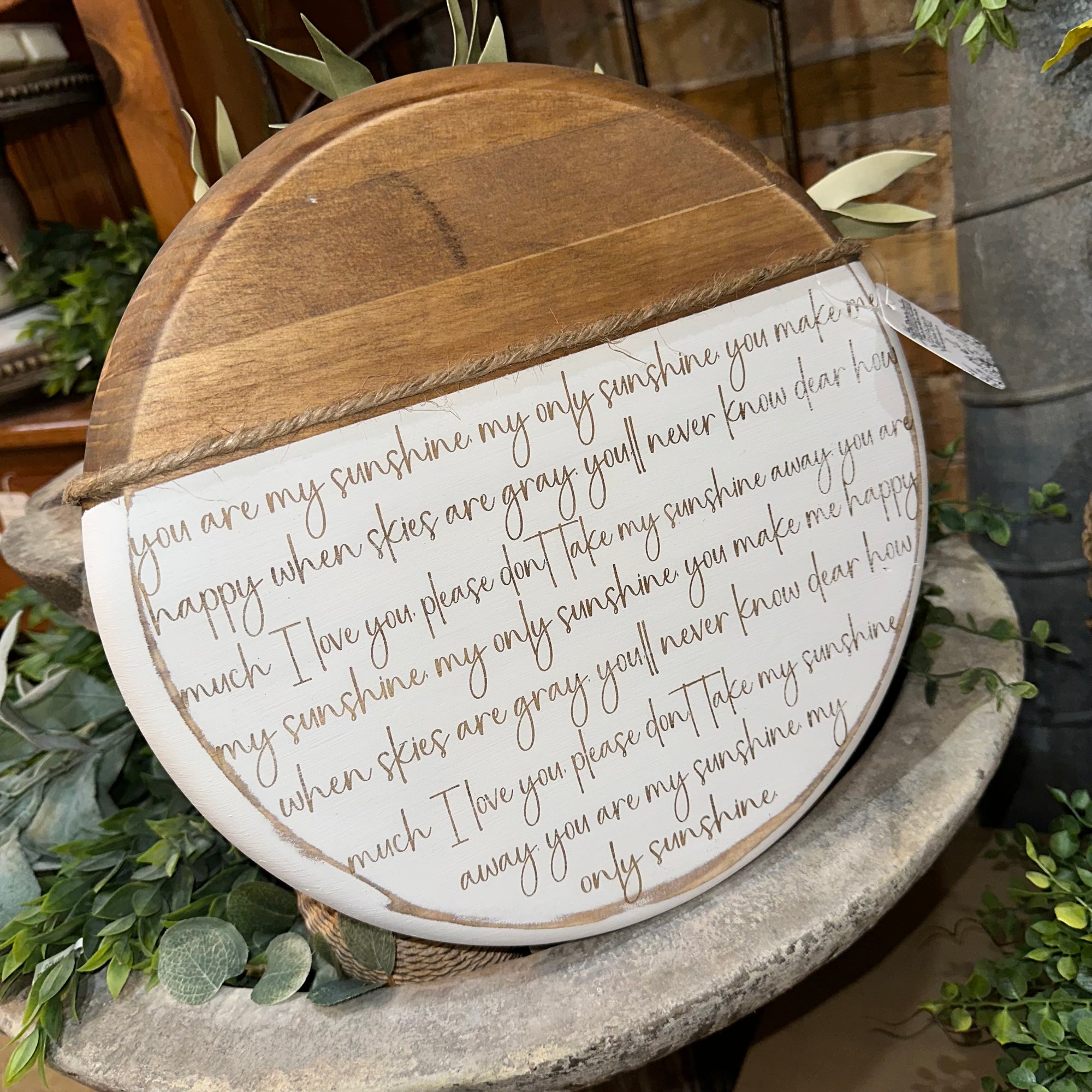 You Are My Sunshine | 12" | Handmade Wood Sign